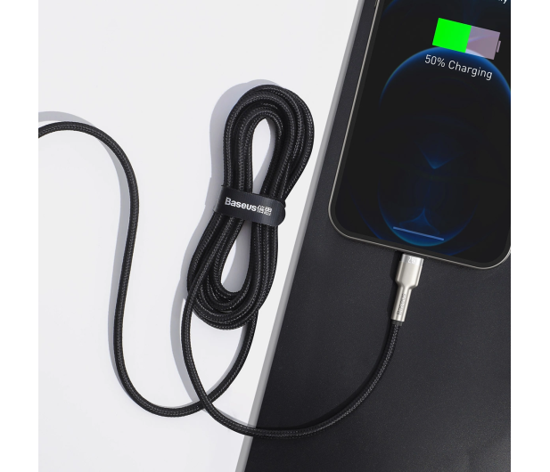 Baseus Kabel Cafule Series Metal Data USB-A / Lightning 2.4A 1m - 1502051 - zdjęcie 2
